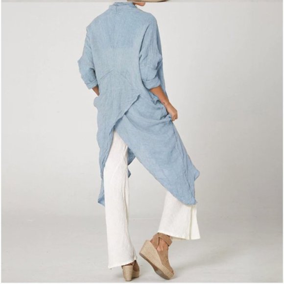 NEW Fashion Loose Asymmetrical Kimono Top - Picture 2 of 9